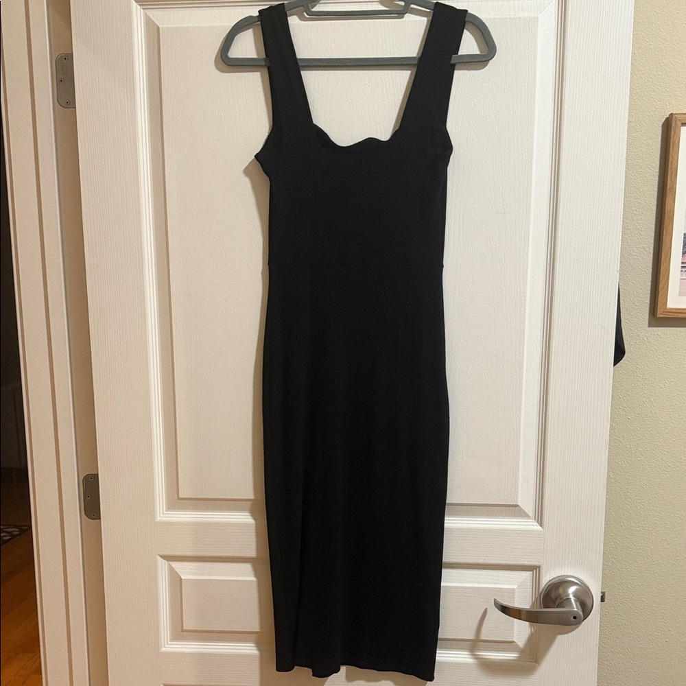 Reformation - Cassi Knit Dress - Black - Size M - Picture 6 of 7
